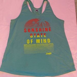 Zumba workout tank